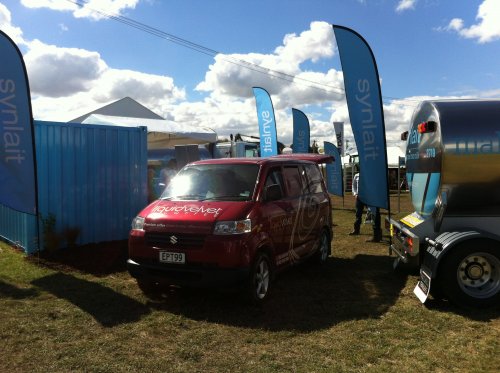 delivering perfect mobile coffee for corporate events like Lincoln Field Days 2013 